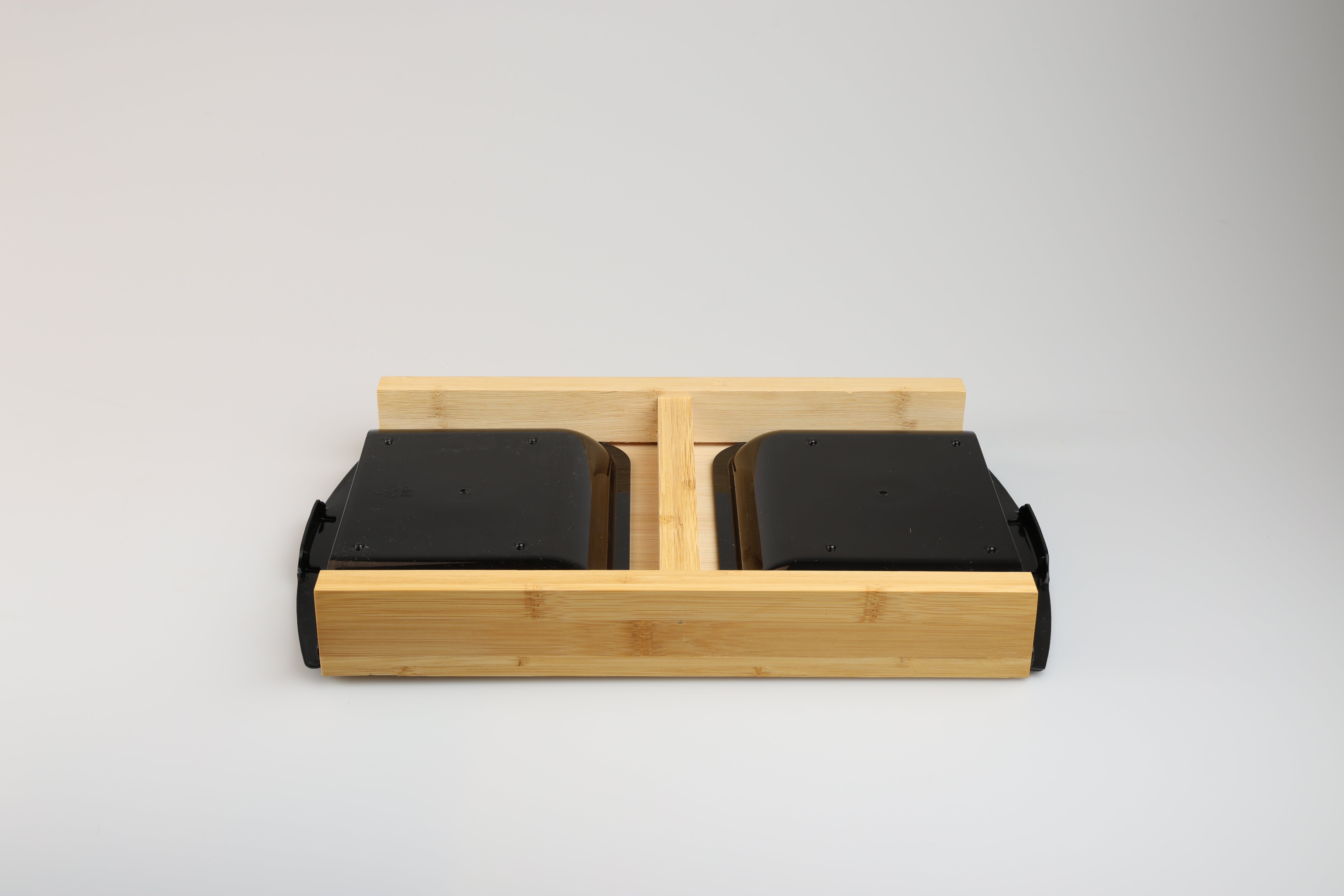 Schneidebrett mit Auffangschalen - Landing Pad - Sideload Black